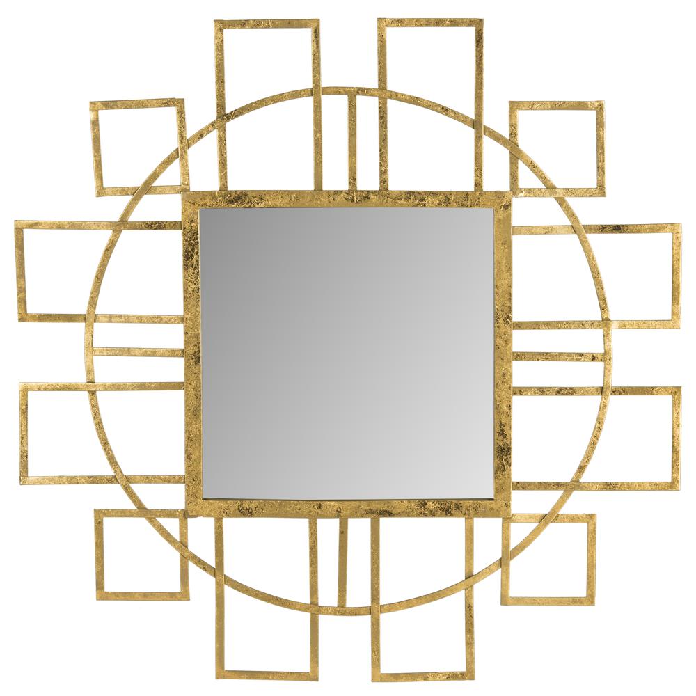 Matrix Mirror, Gold. Picture 1