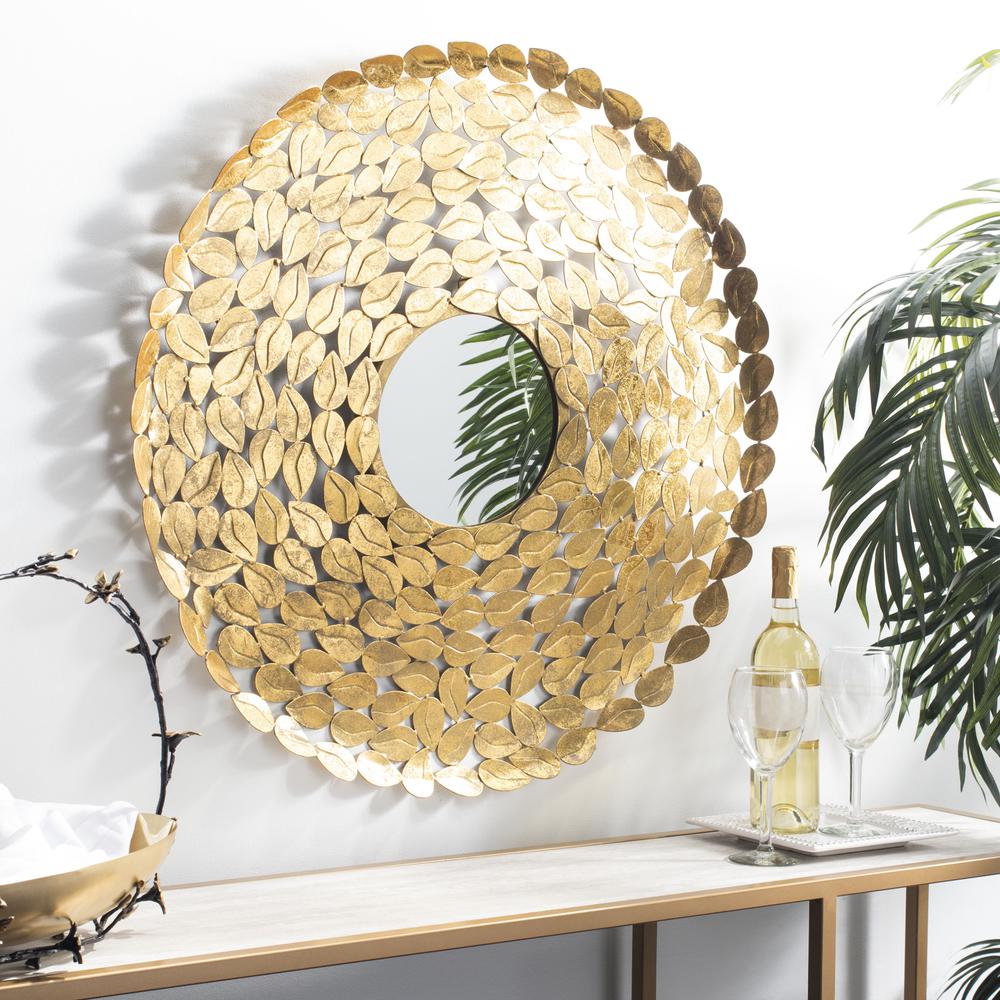 Bliss Mirror, Gold Foil. Picture 5