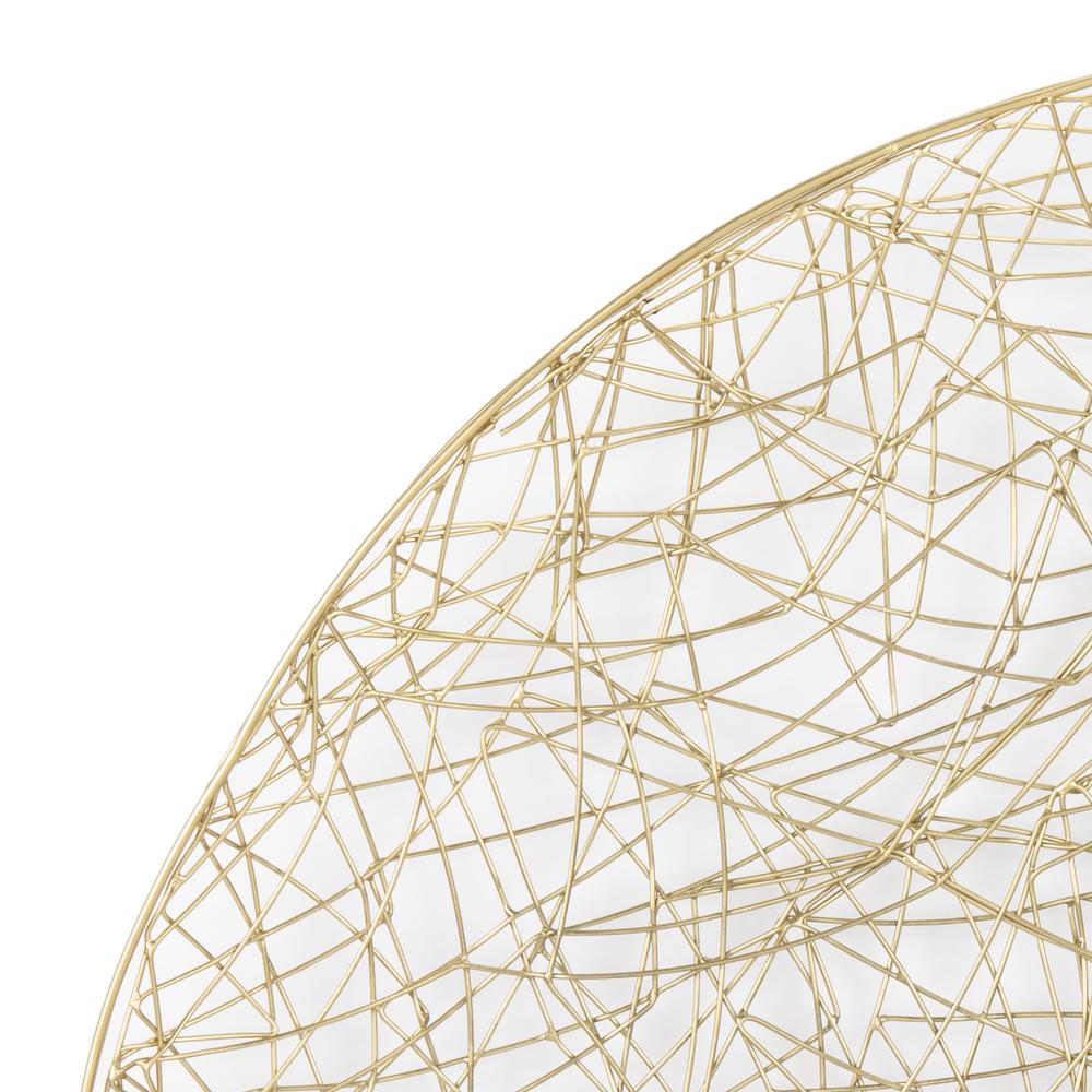 Harner Mirror, Shiny Brass Finish. Picture 2