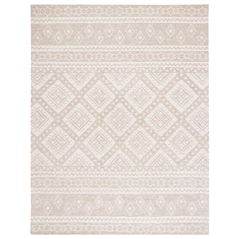 MICRO-LOOP, BEIGE / IVORY, 8' X 10', Area Rug. Picture 1