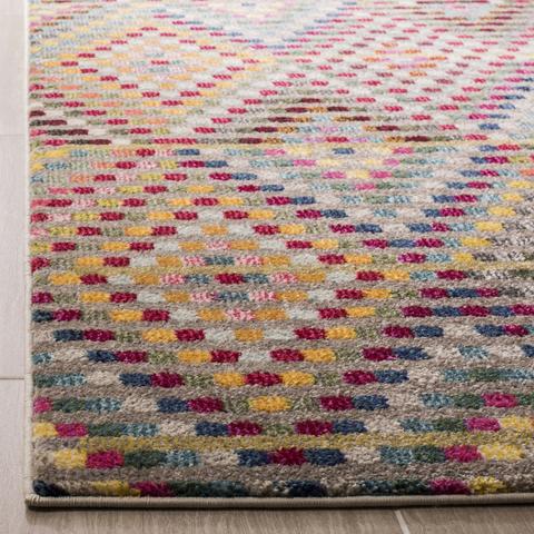 MONACO, MULTI / BEIGE, 2'-2" X 8', Area Rug. Picture 2