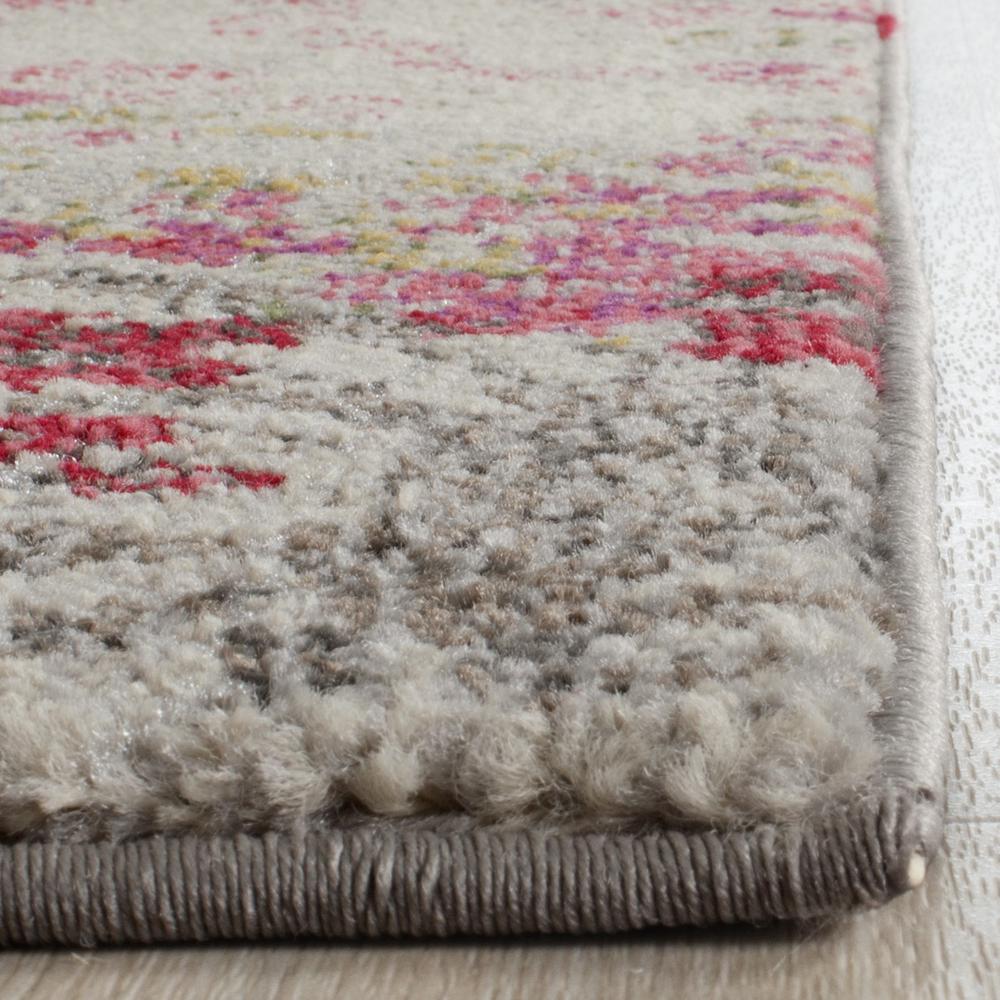 MONACO, IVORY / PINK, 2'-2" X 12', Area Rug, MNC205R-212. Picture 1