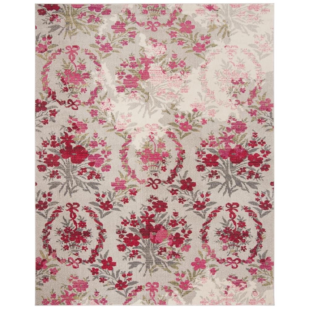 MONACO, IVORY / PINK, 8' X 11', Area Rug, MNC205R-8. Picture 1