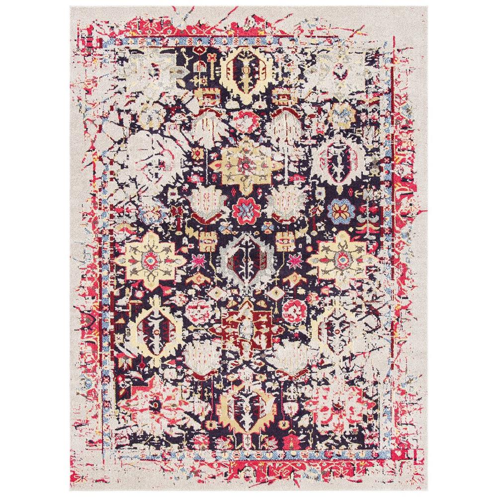 MONACO, GREY / MULTI, 11' X 15', Area Rug, MNC206G-1115. Picture 1