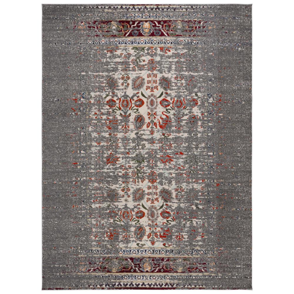 MONACO, GREY / IVORY, 8' X 11', Area Rug, MNC208T-8. Picture 1