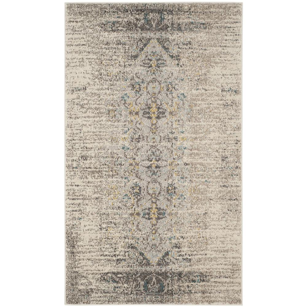 MONACO, GREY / MULTI, 3' X 5', Area Rug, MNC209G-3. Picture 1