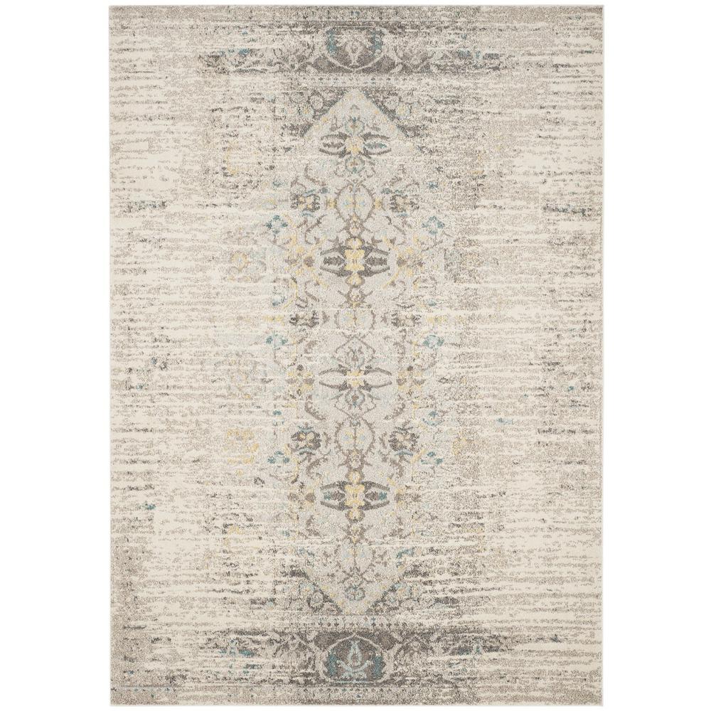 MONACO, GREY / MULTI, 6'-7" X 9'-2", Area Rug, MNC209G-6. Picture 1