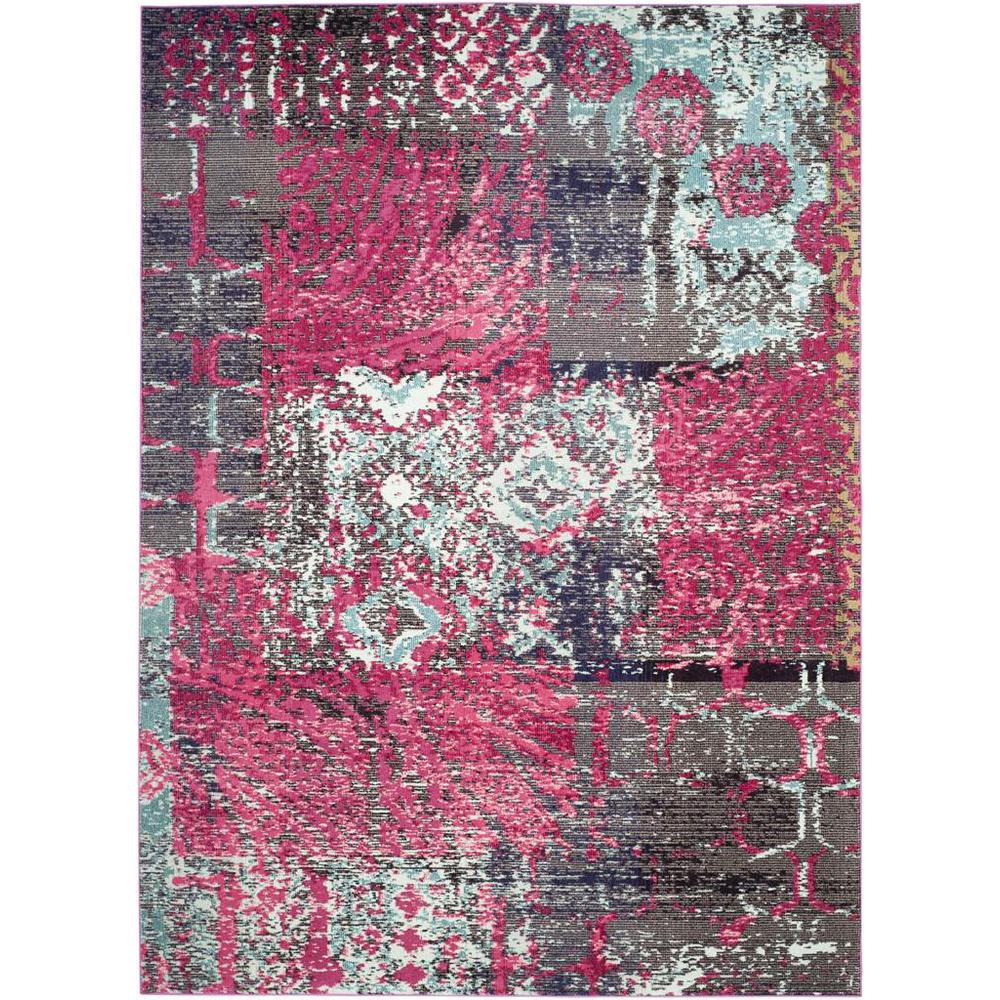 MONACO, PINK / MULTI, 8' X 11', Area Rug, MNC210D-8. Picture 1