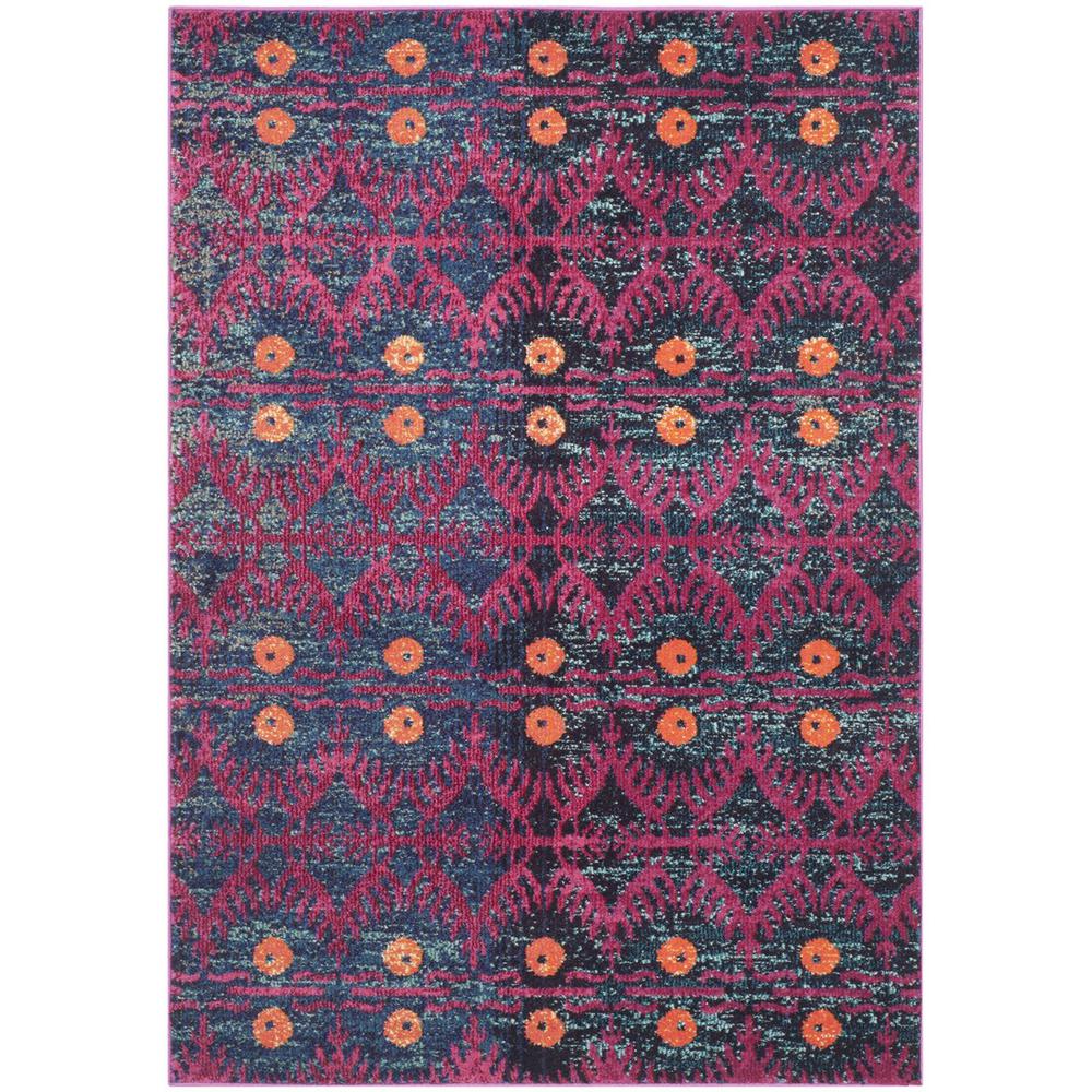 MONACO, PINK / MULTI, 4' X 5'-7", Area Rug, MNC213D-4. Picture 1