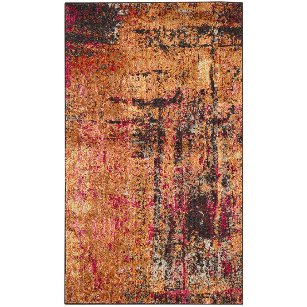 MONACO, MULTI, 3' X 5', Area Rug, MNC221F-3. Picture 1