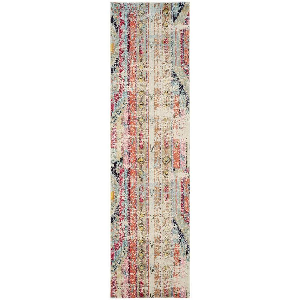 MONACO, MULTI, 2'-2" X 10', Area Rug, MNC222F-210. Picture 1