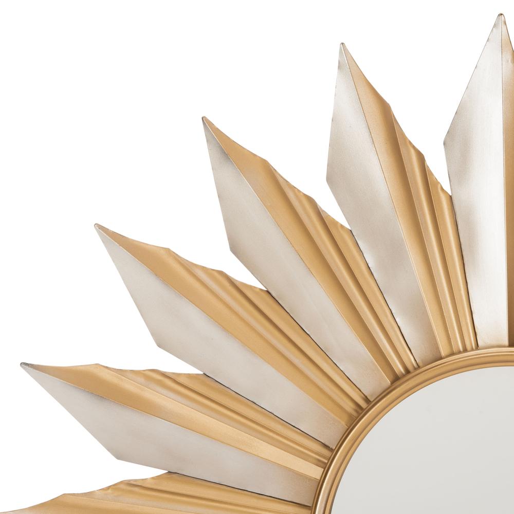 Bianca Sunburst Mirror, Gold. Picture 2