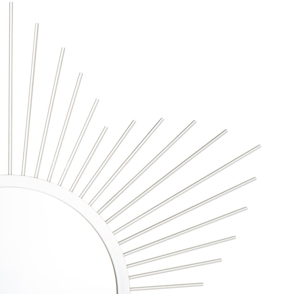 River Sunburst Mirror, Silver. Picture 2