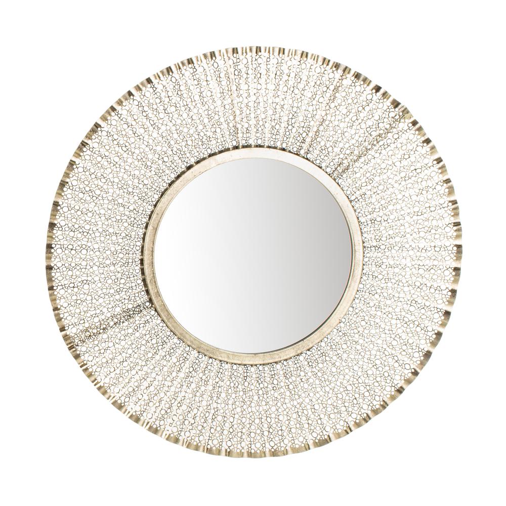 Foster Mirror, Silver. Picture 1