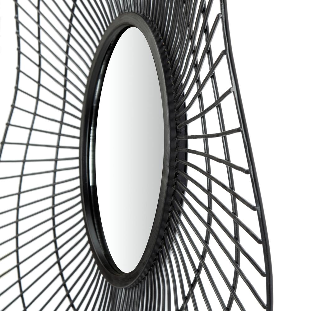 Rainey Mirror, Black. Picture 4