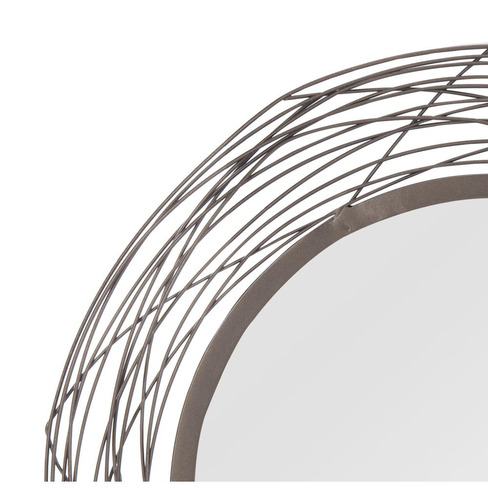 Nixie Mirror, Black. Picture 3
