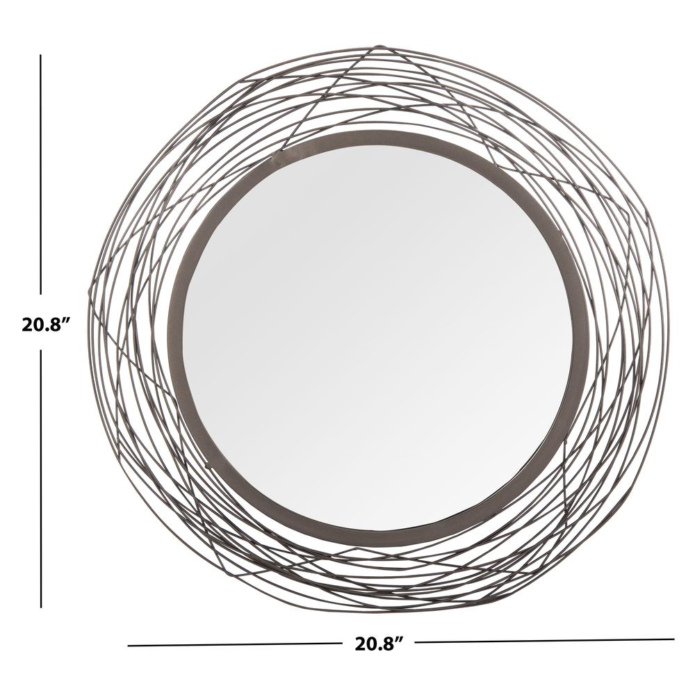 Nixie Mirror, Black. Picture 4