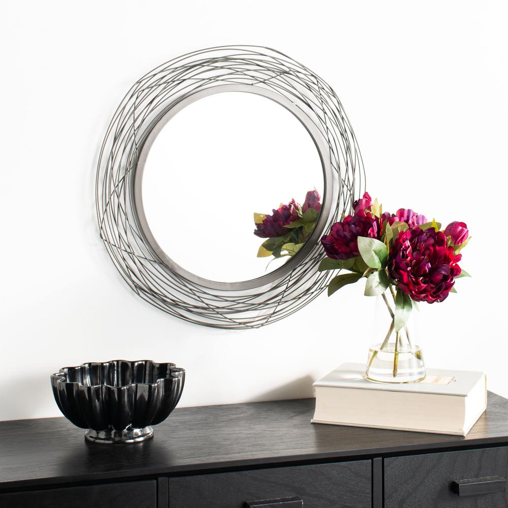 Nixie Mirror, Black. Picture 5