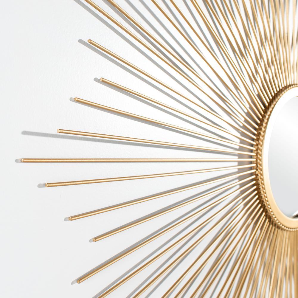 Arlo Sunburst Mirror, Gold. Picture 2