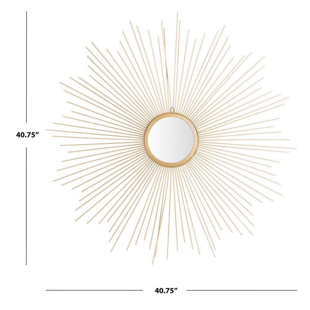 Arlo Sunburst Mirror, Gold. Picture 3