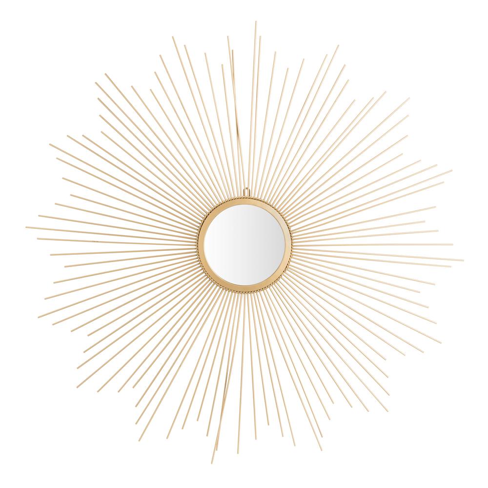 Arlo Sunburst Mirror, Gold. Picture 1