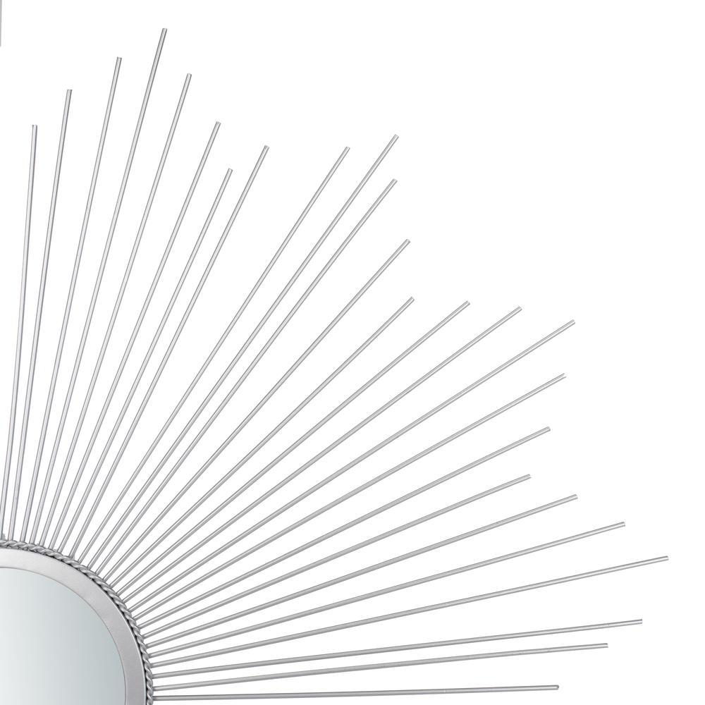 Arlo Sunburst Mirror, Silver. Picture 2
