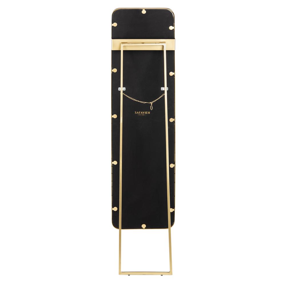 Lerna Mirror, Brushed Brass. Picture 2