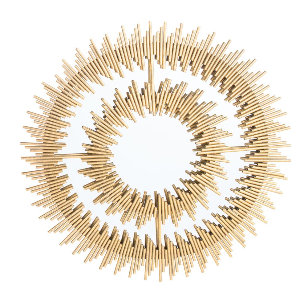 Kalani Mirror, Gold Foil. Picture 1