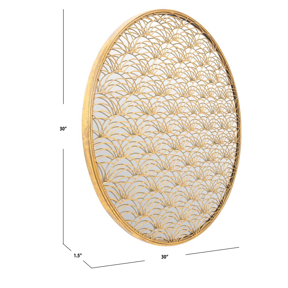 Chanti Mirror, Gold Foil. Picture 3