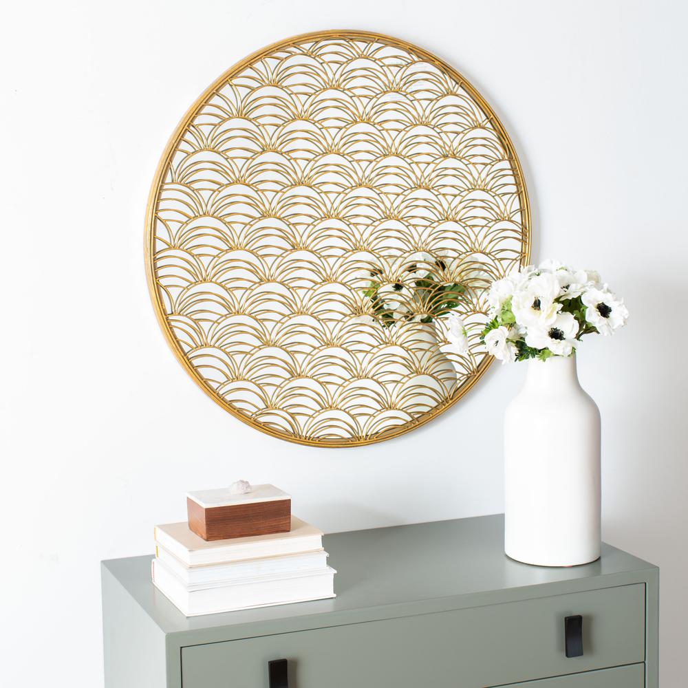 Chanti Mirror, Gold Foil. Picture 4
