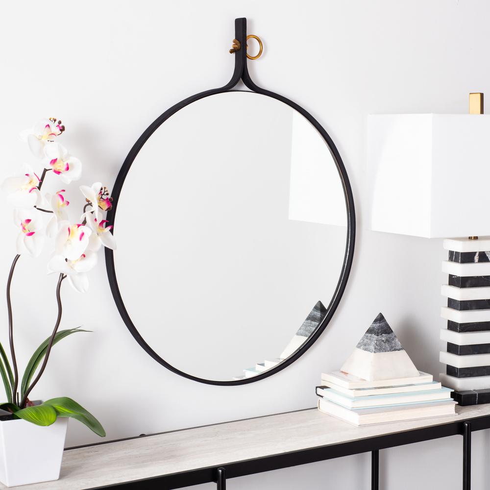Chandlen Mirror, Black Matte. Picture 5