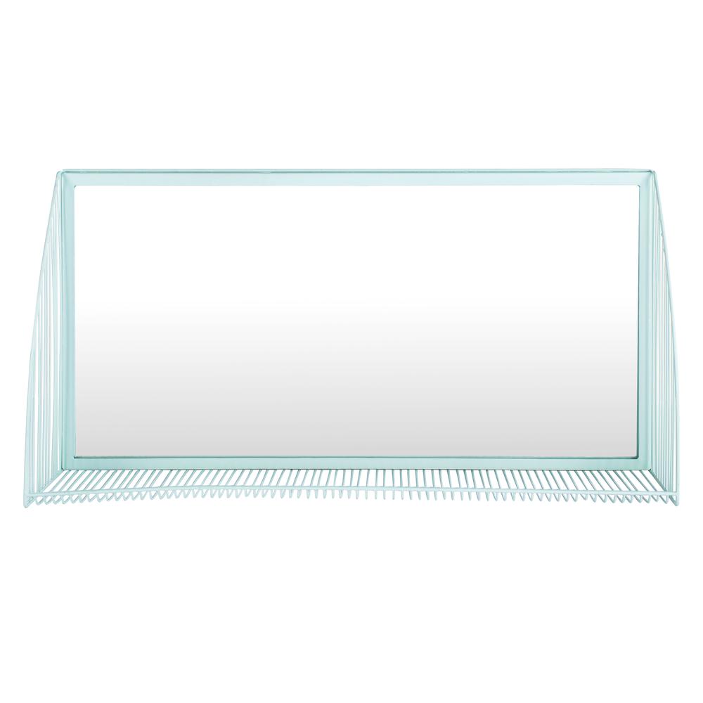 Henly Mirror, Teal. Picture 1