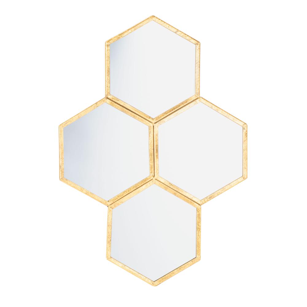 Galen Mirror, Gold Foil. Picture 1