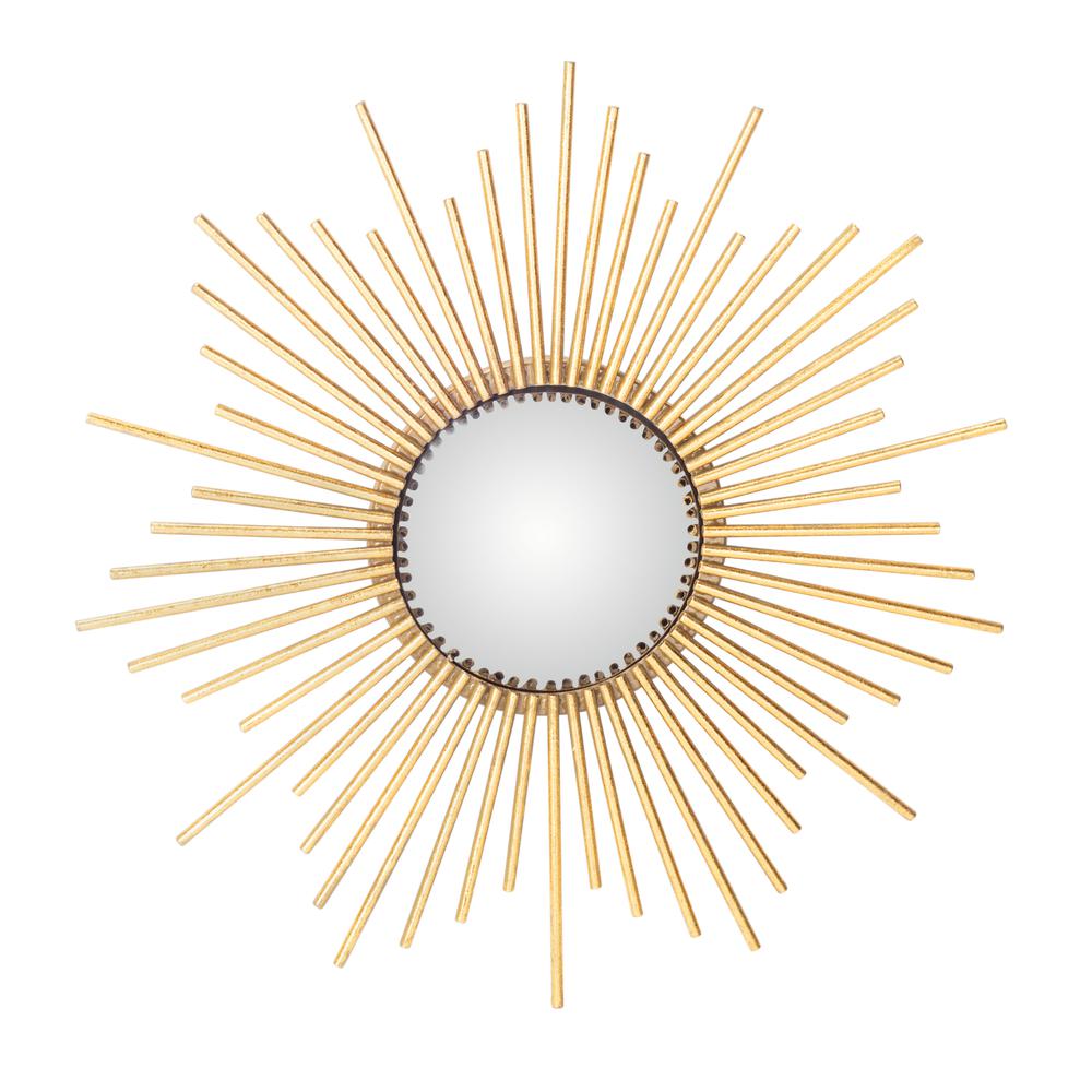 Rosaland Mirror, Gold Foil. Picture 1