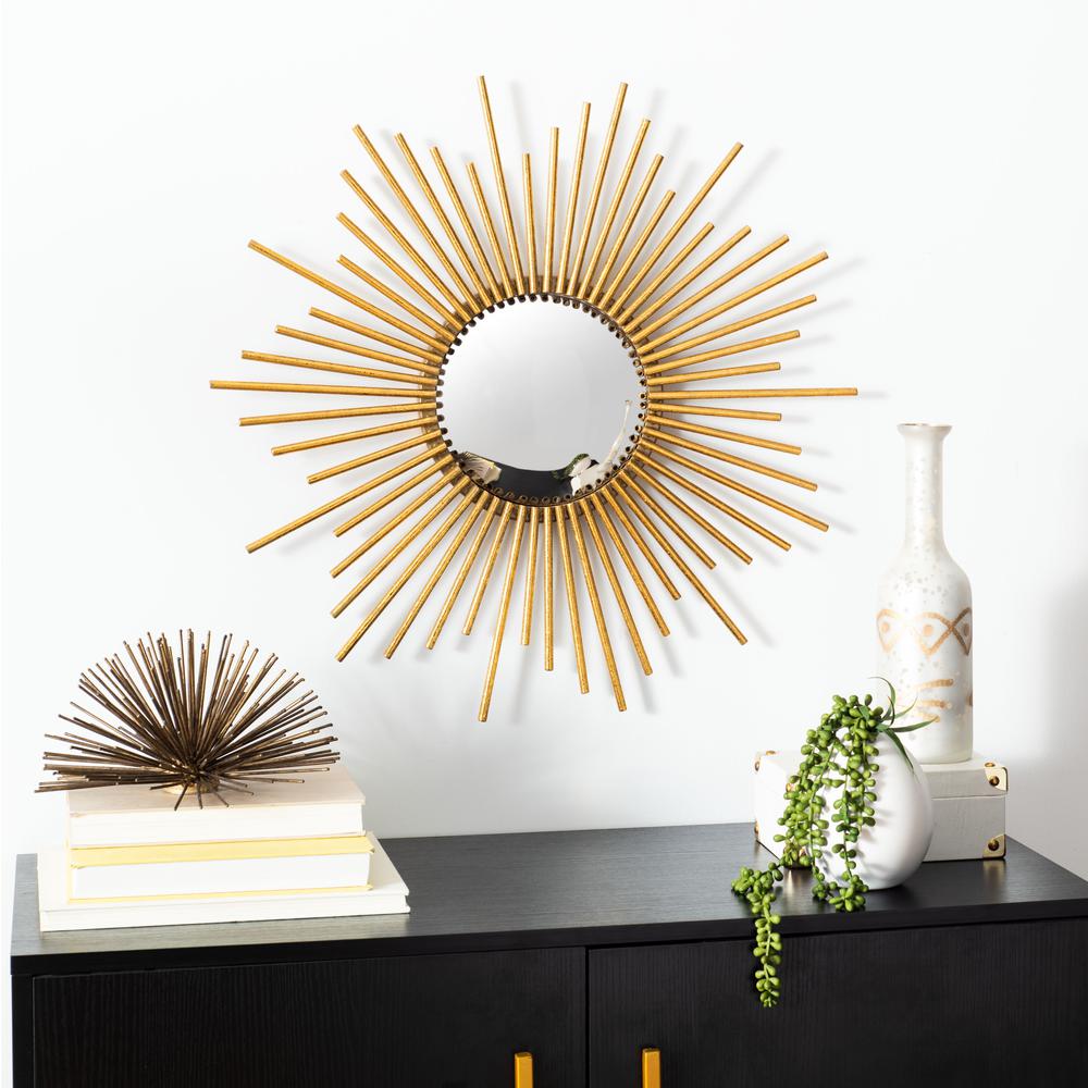 Rosaland Mirror, Gold Foil. Picture 3
