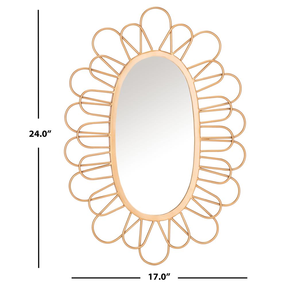 Rime Mirror, Gold. Picture 2