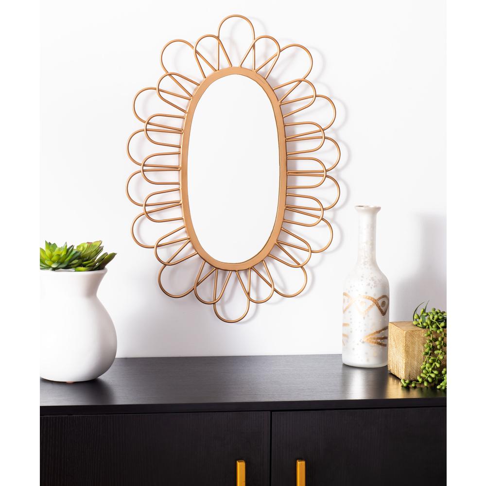 Rime Mirror, Gold. Picture 3
