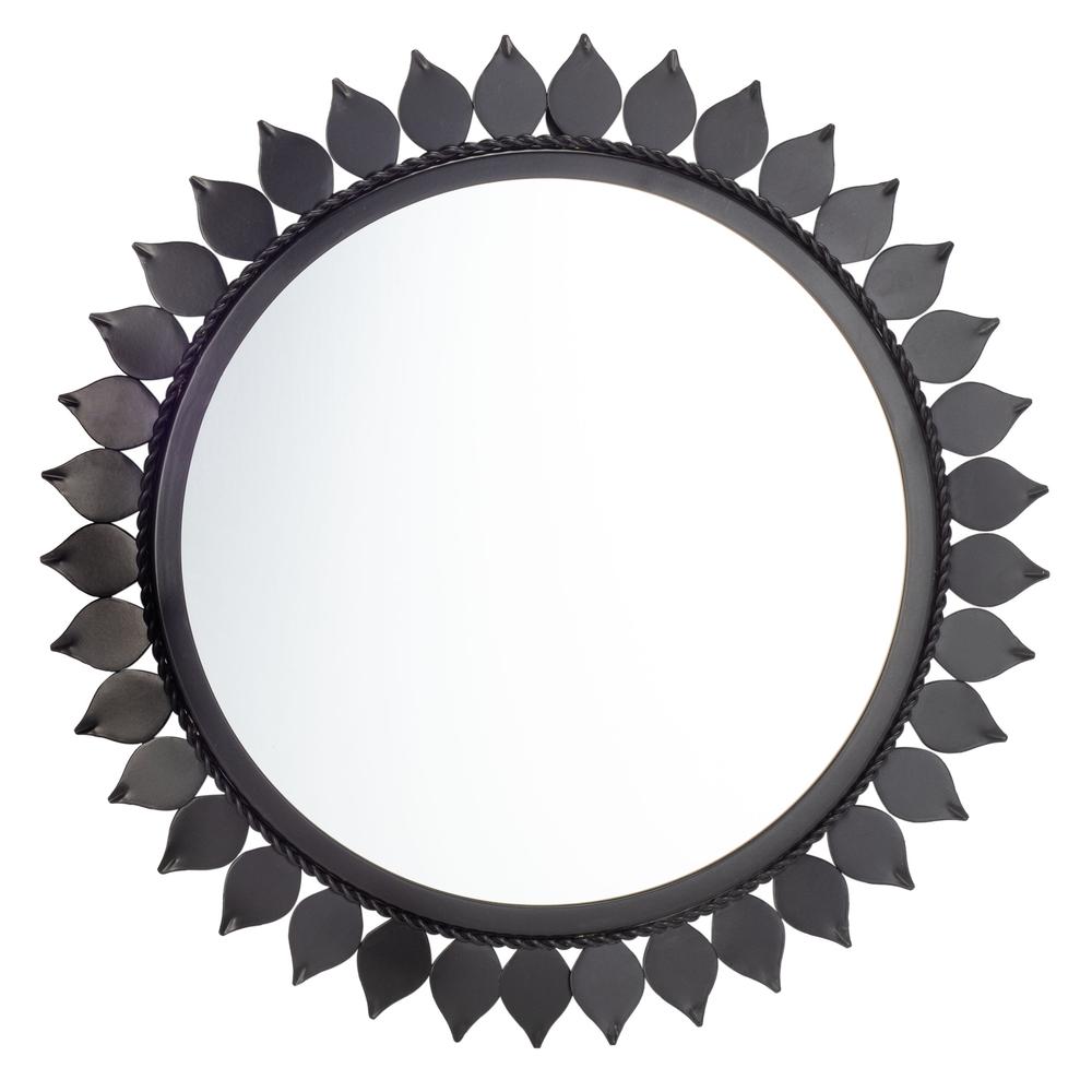 Nally Mirror, Matte Black. Picture 1