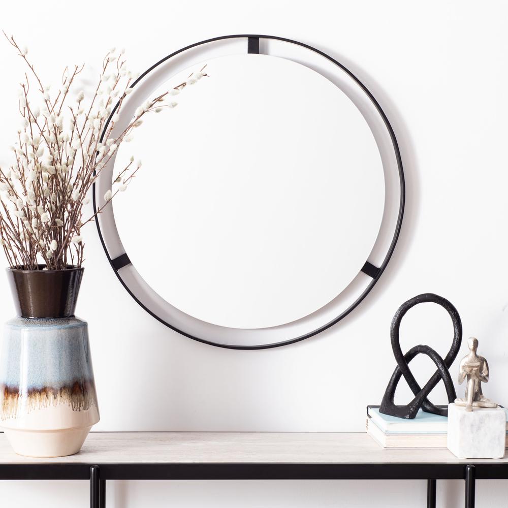 Radlin Mirror, Matte Black. Picture 4