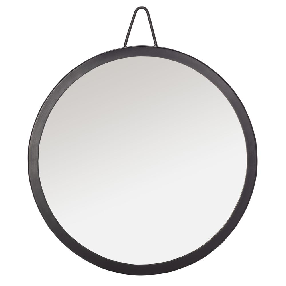 Darsey Mirror, Matte Black. Picture 1