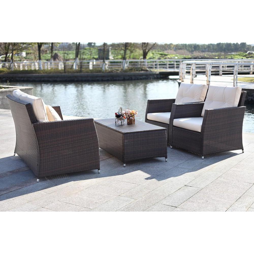 Parry 4 Pc Outdoor Living Set. Picture 1