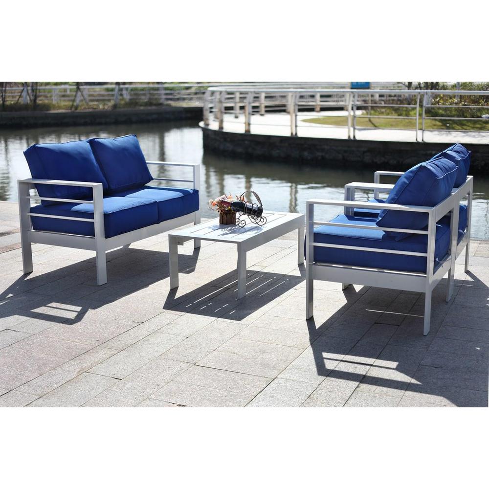 Nason 4 Pc Outdoor Living Set. Picture 1