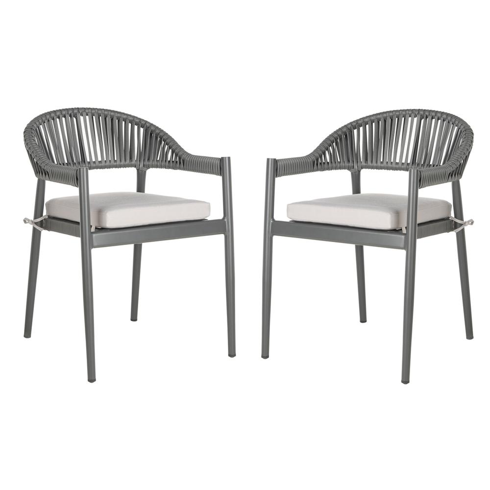 Greer Stackable Rope Chair. Picture 1