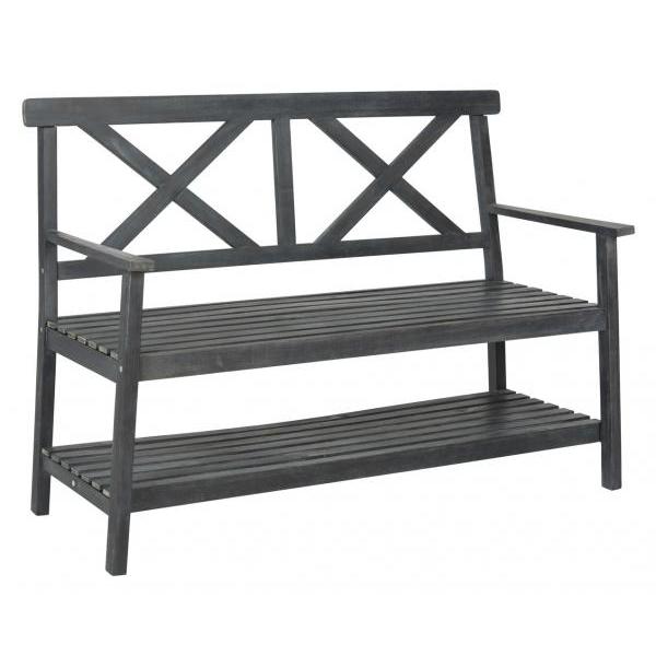 Mayer 49.21-Inch W Outdoor Bench. Picture 1