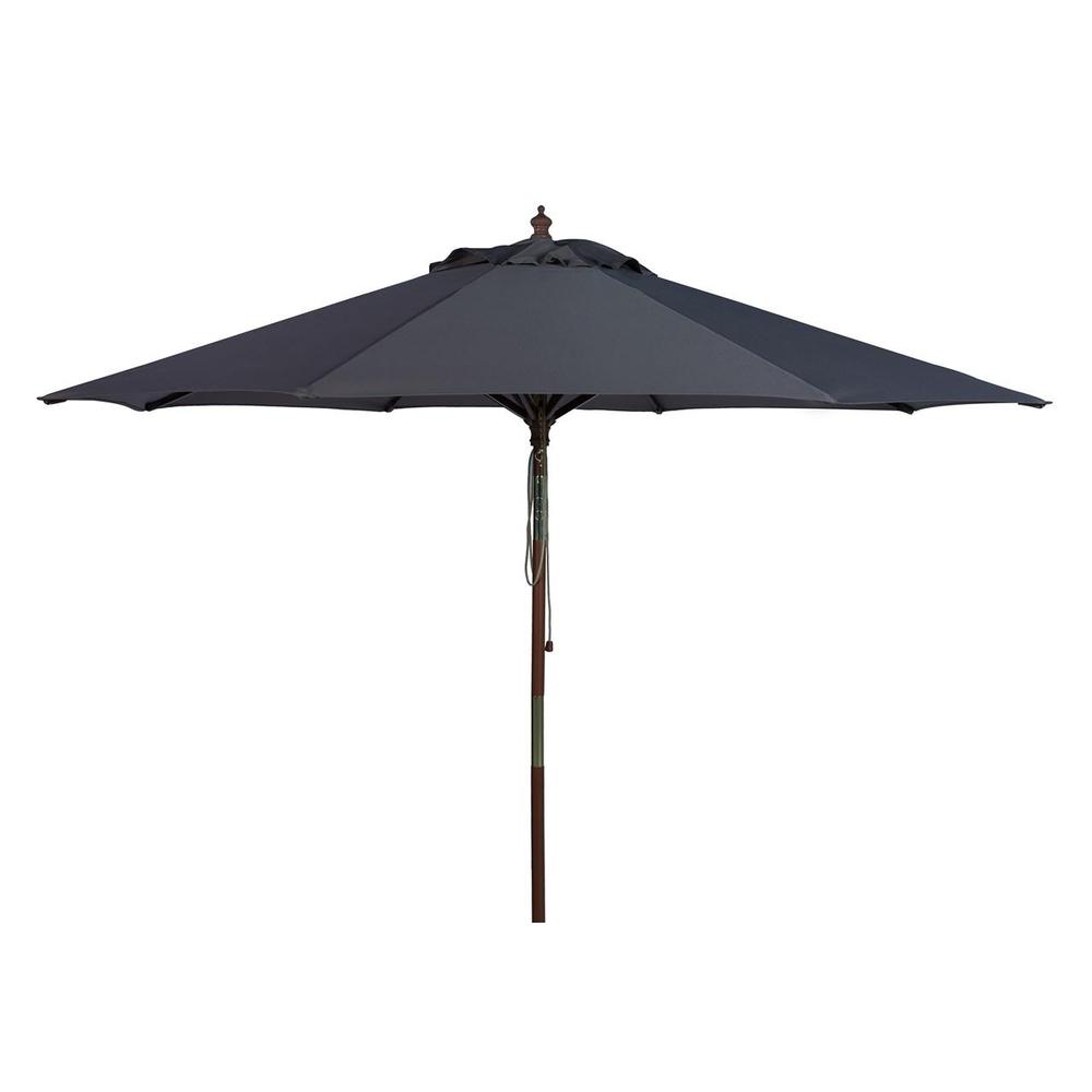 Cannes 9Ft Wooden Outdoor Umbrella. Picture 1