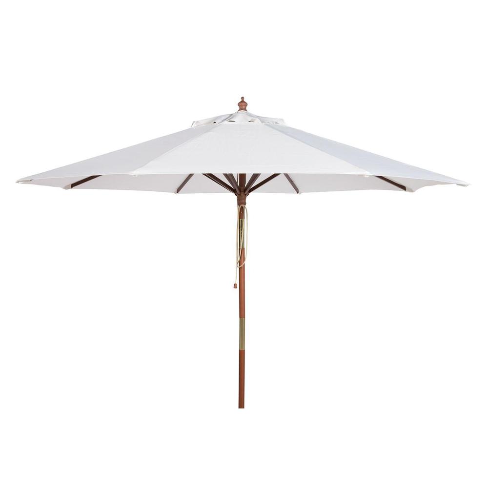 Cannes 9Ft Wooden Outdoor Umbrella. Picture 1