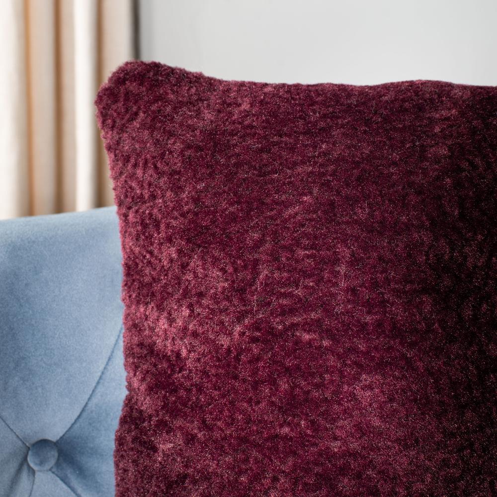 Barica Pillow, Dark Red. Picture 3