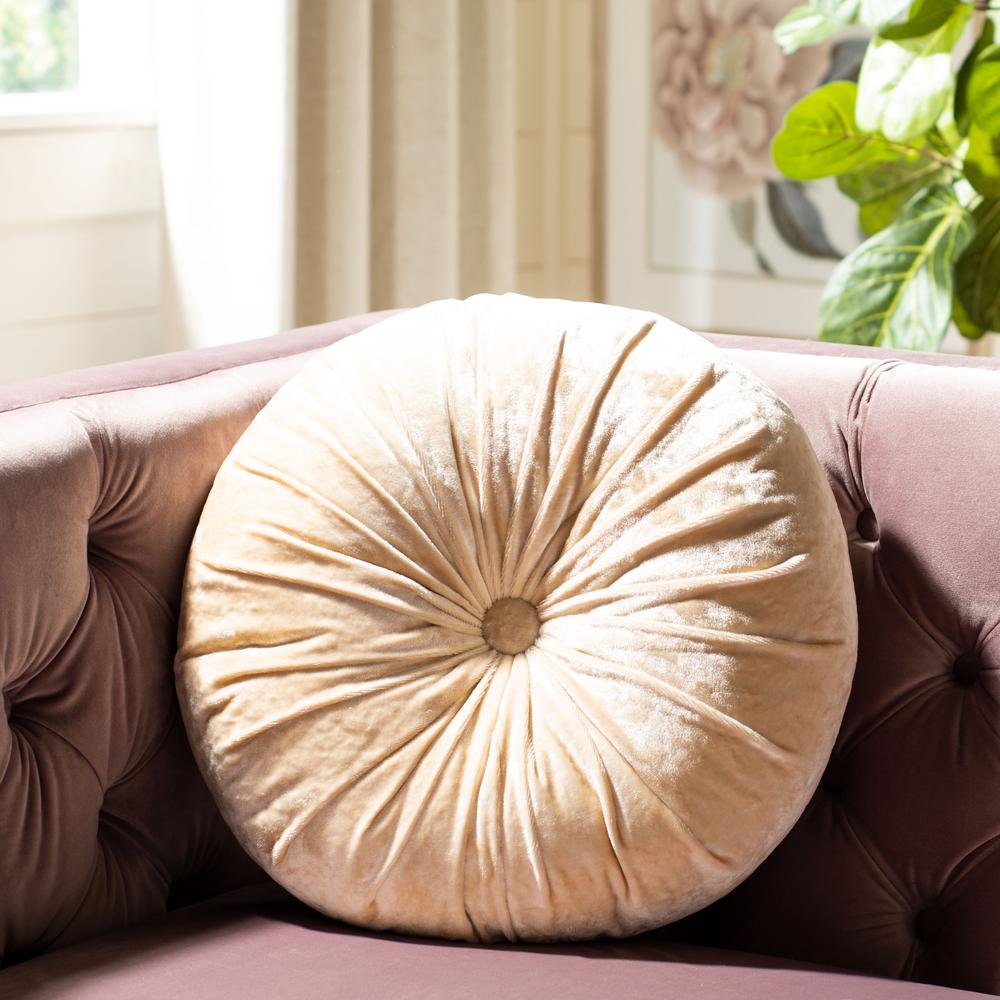 Caramia Pillow, Cream. Picture 4