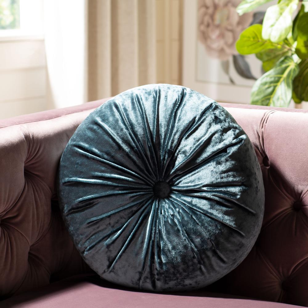 Caramia Pillow, Smoke Blue. Picture 4