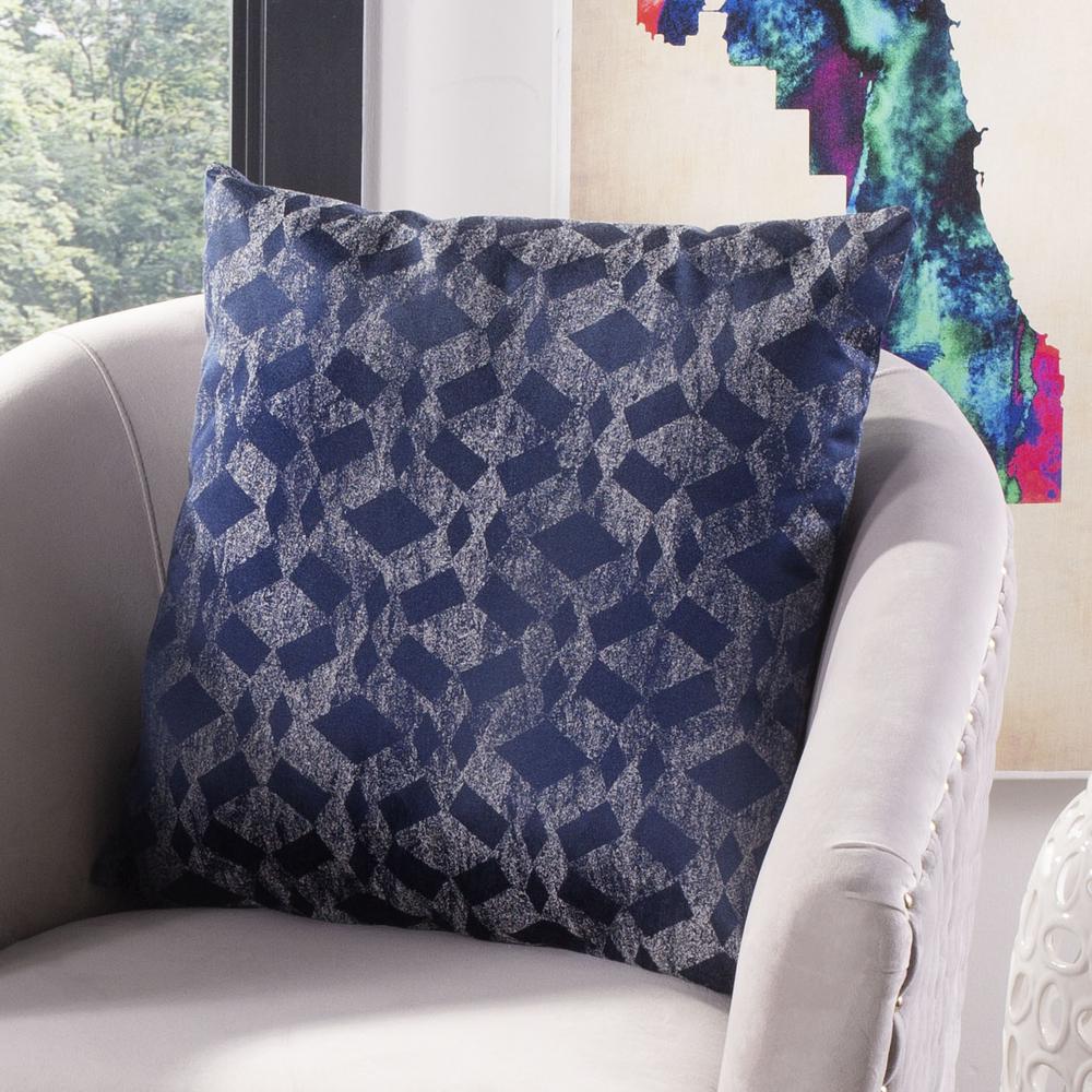 Rayen Pillow, Dark Blue. Picture 3